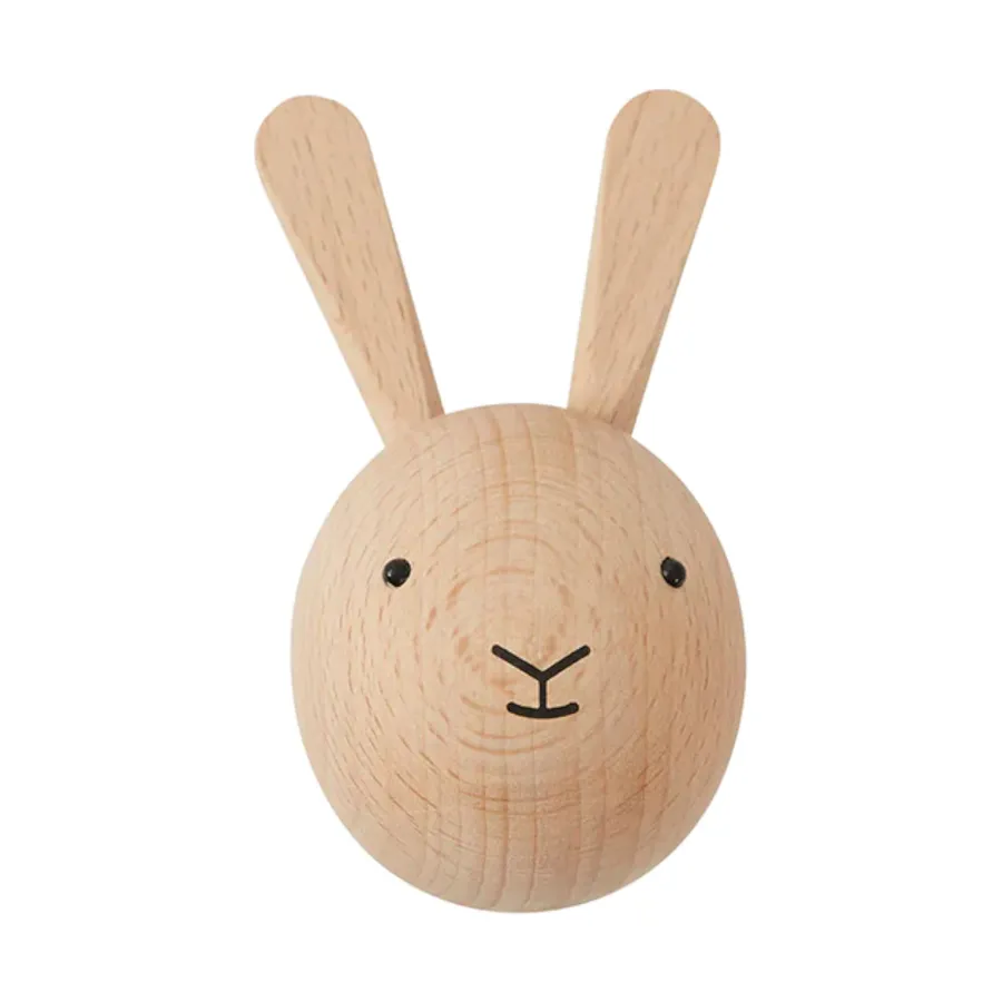 OYOY Rabbit Wandhaken - Nature