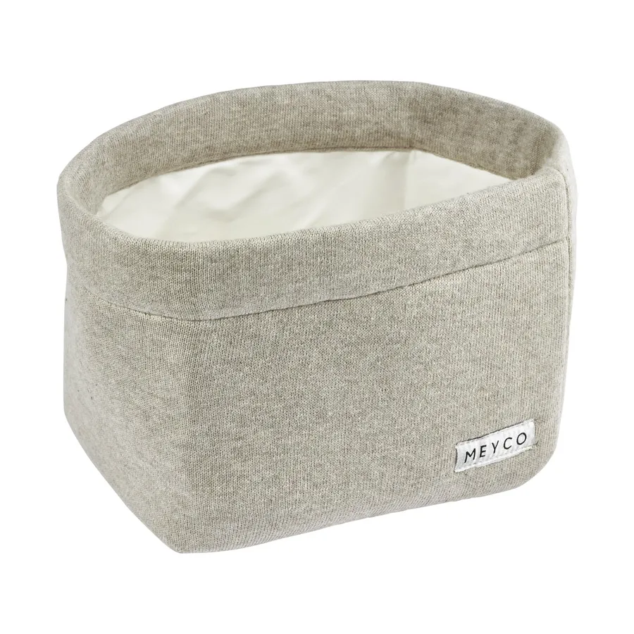 Meyco Knit Basic Kommodenkörbchen Small Sand Melange