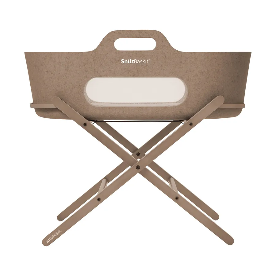 Snuz SnüzBaskit Moses Basket + Stand Set - Mocha