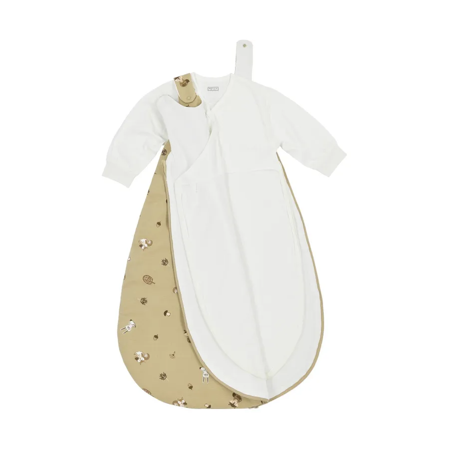 Meyco Forest Animals 4 Seasons Schlafsack Sand 