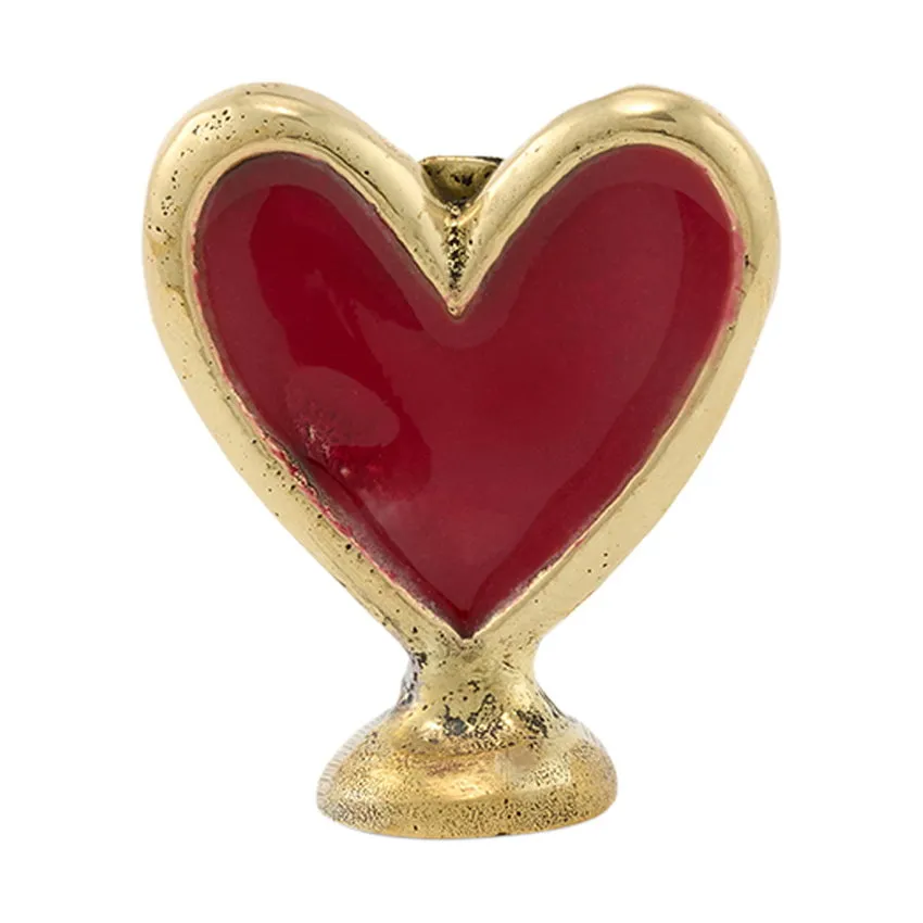 Doing Goods Pyar Heart Card Holder - Red