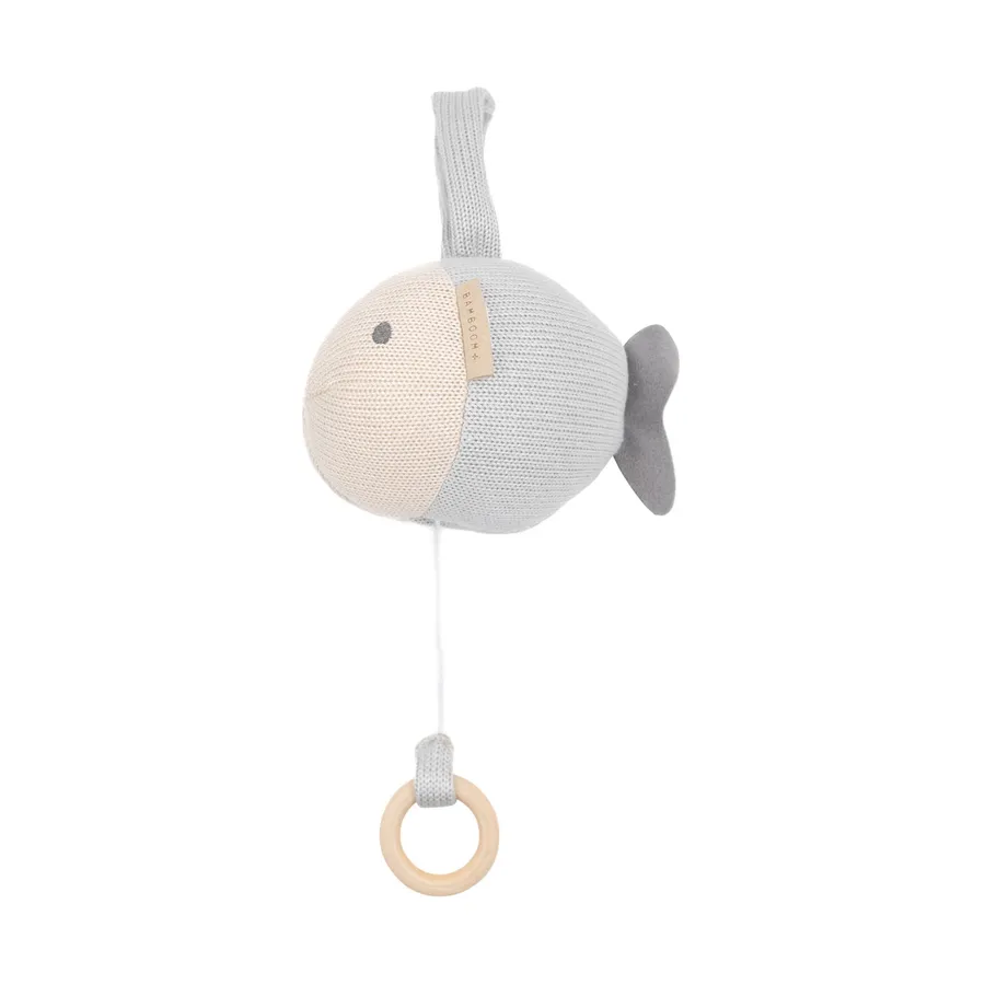 Bamboom Spieluhr Fisch - Blau