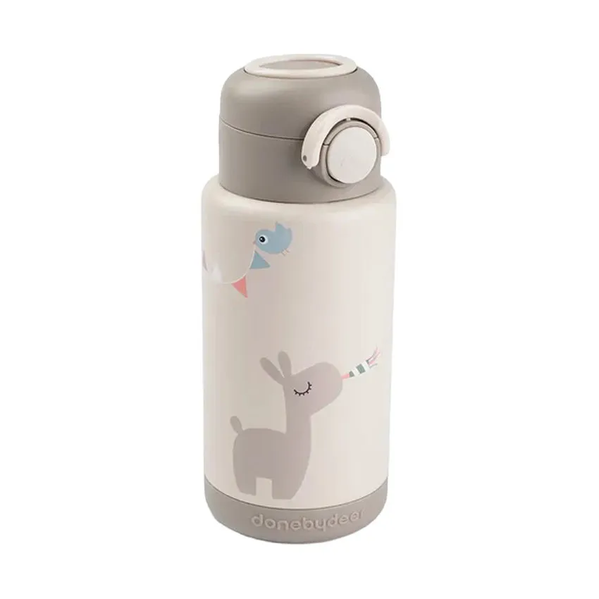 Done by Deer Isolier Trinkflasche - Celebration - Beige