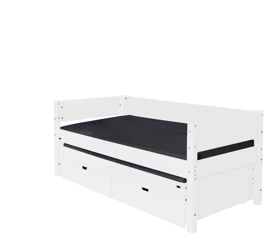 Manis-h Kombibett mit Lattenrost und Schubladen – LUNA – 90 x 200 cm