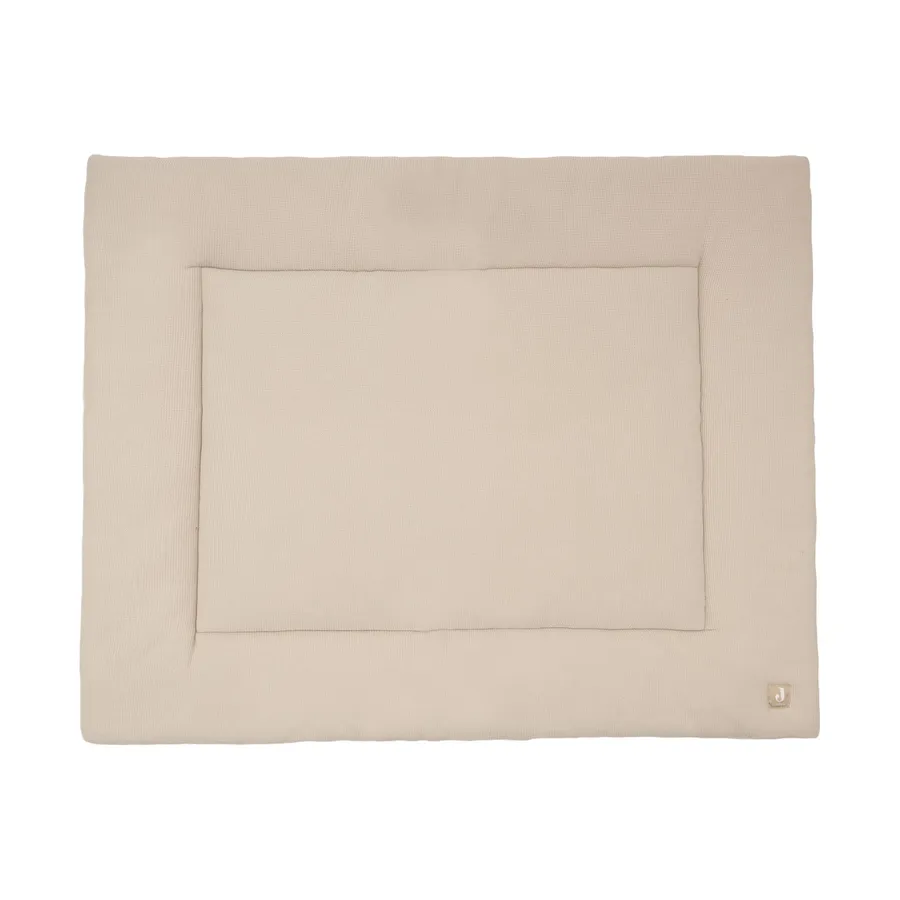 Jollein Laufstallteppich - Little Waffle - 75 x 95 cm - Warm Sand