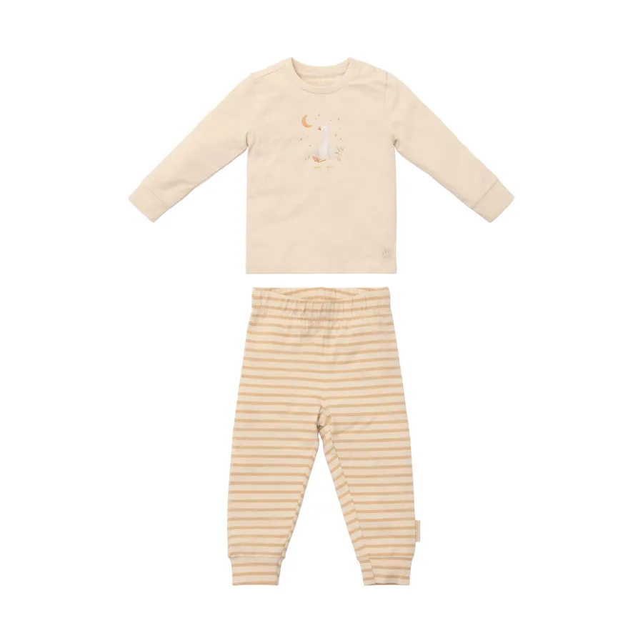 Little Dutch Zweiteiliger Pyjama - Natural Stripes
