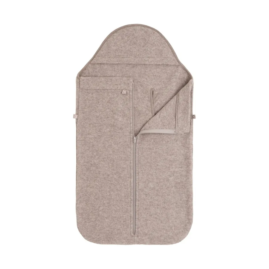 Baby's Only Fußsack Autositz 0+ - Merino Brushed Meadow