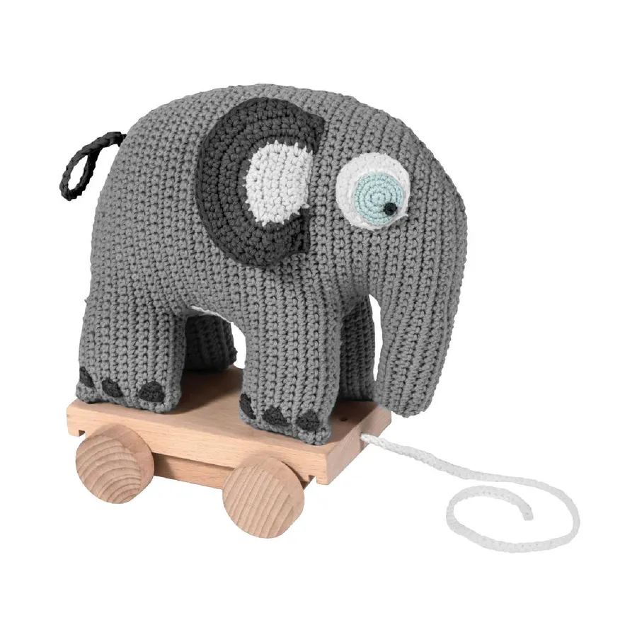 Sebra Ziehfigur Elephant