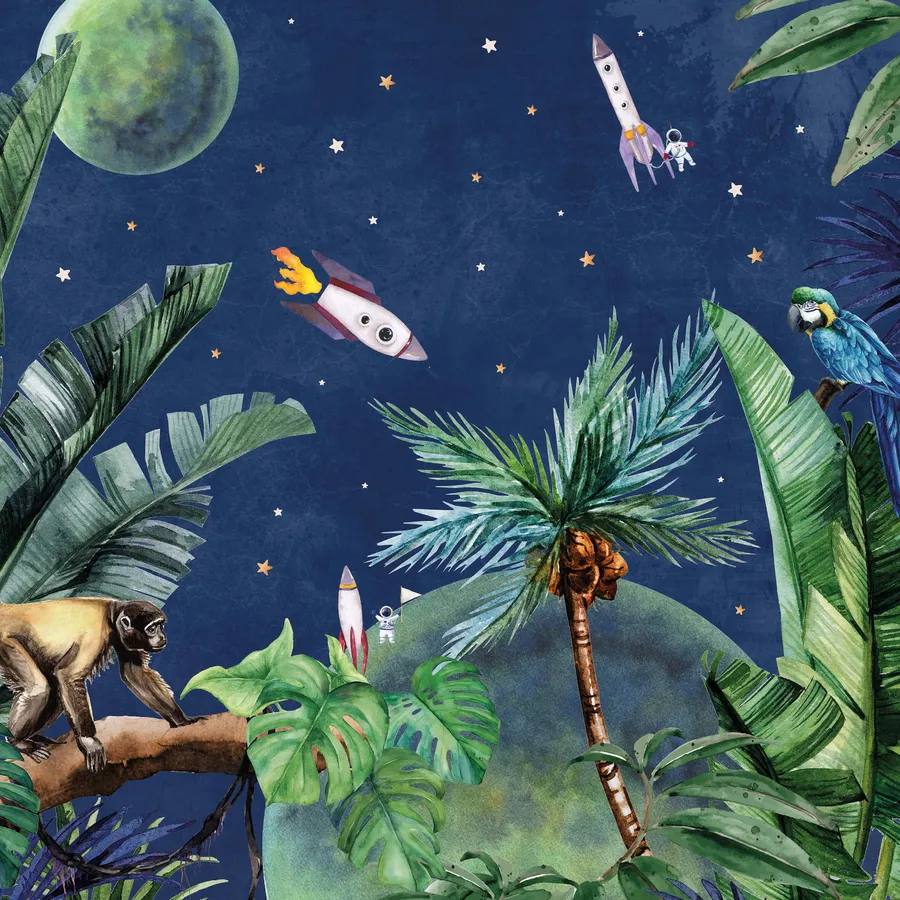Creative Lab Amsterdam From Jungle To Space Tapete 