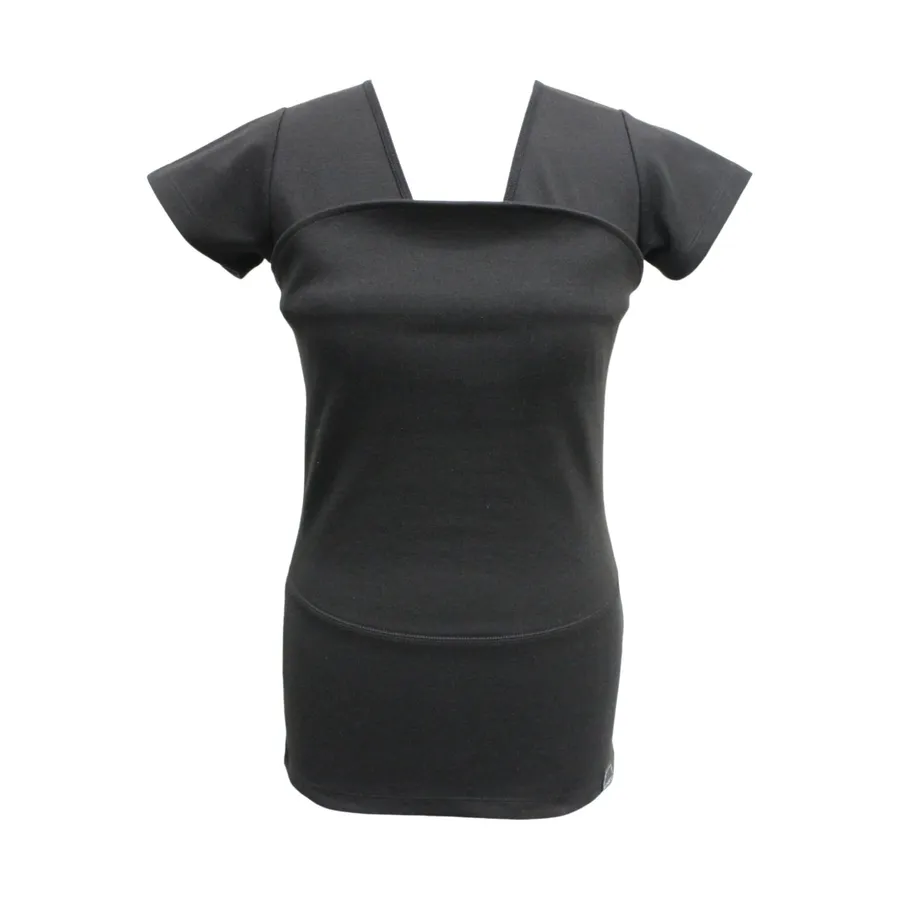 Womboo Beutelshirt Frau Schwarz