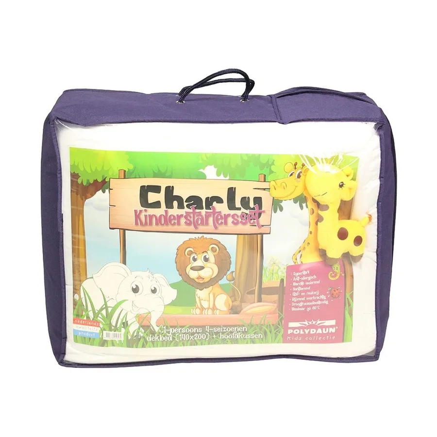 Polydaun Kinder-Starterset Charly, 4 Jahreszeiten, 140 x 200 cm