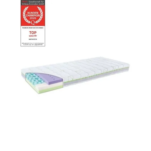 Träumeland Junior Matratze – Superior Octaspring – 120 x 200 cm