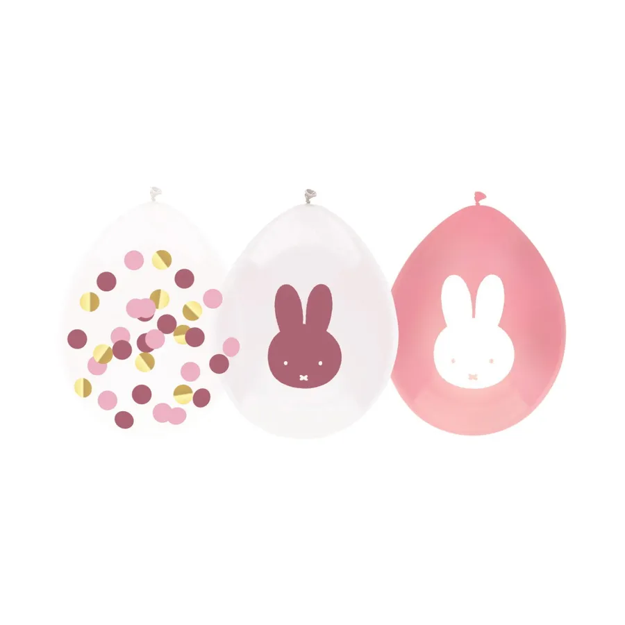 Ootje Kadootje Miffy Ballon 5 Stück