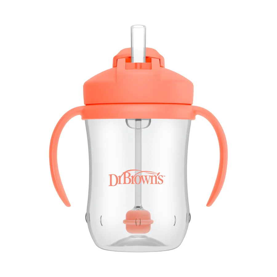 Dr. Brown's Trinkbecher mit Strohhalm – 270 ml