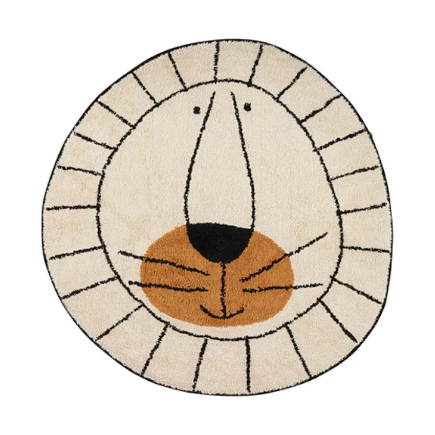 Tapis Petit Rug Lion natural 100x100 (RND)cm TC1064