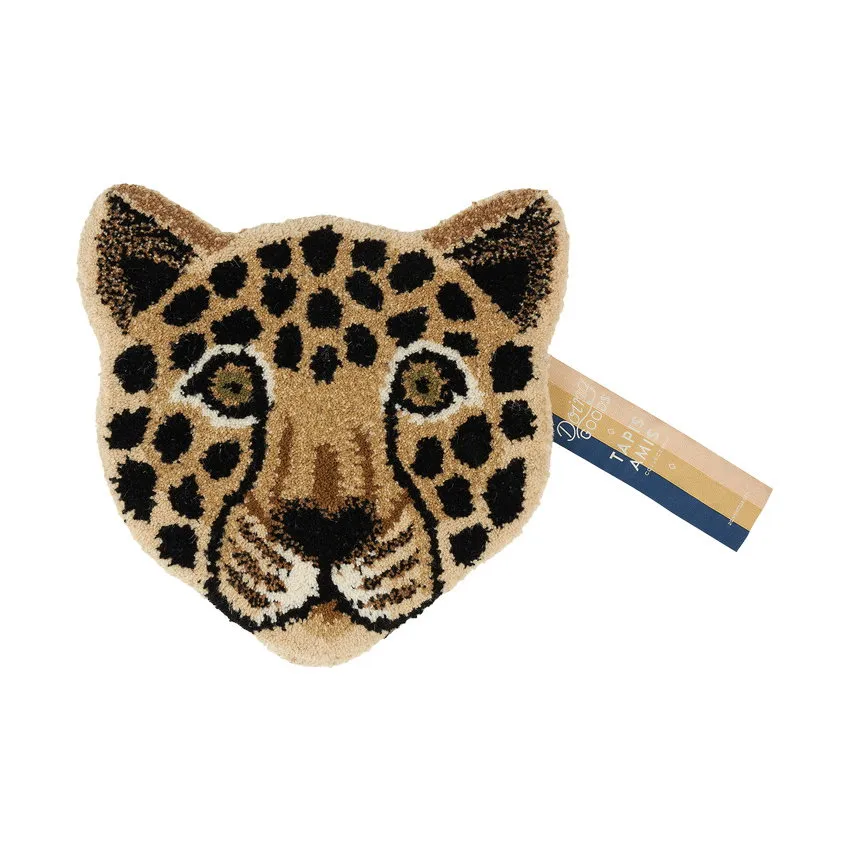 Doing Goods Loony Leopardenkopf - Teppich - Brown