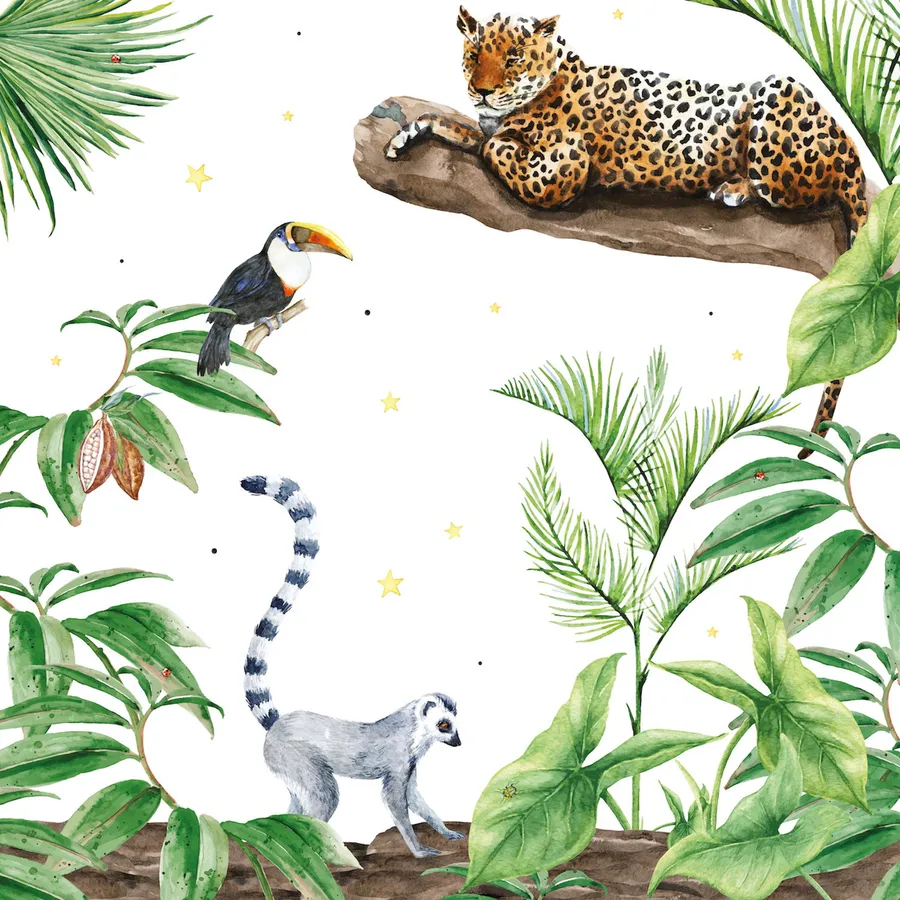 Creative Lab Amsterdam Jungle Tiger Tapete