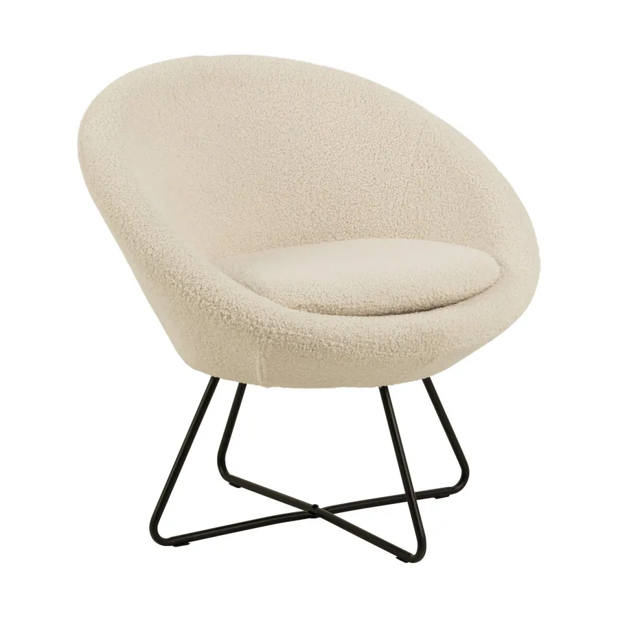 Europe Baby Bo Lounge Chair - Orson Cream