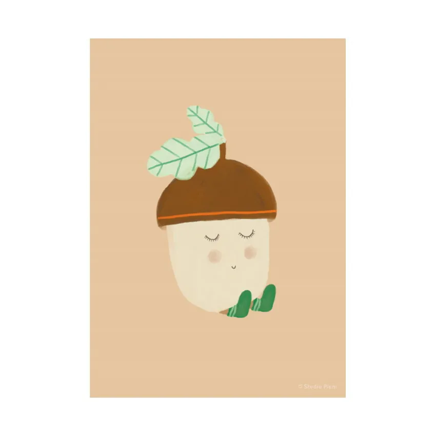Studio Pieni Poster A4 - Eichel