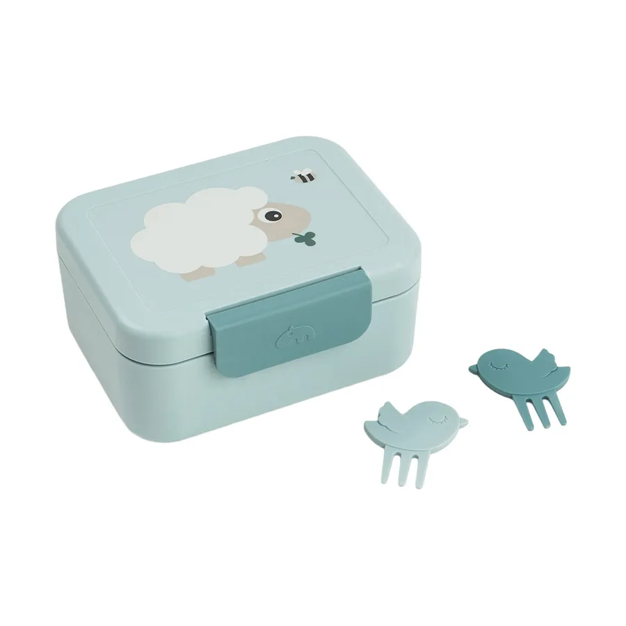 Done By Deer Lunchbox mit Snack-Spießen – Tiny Farm
