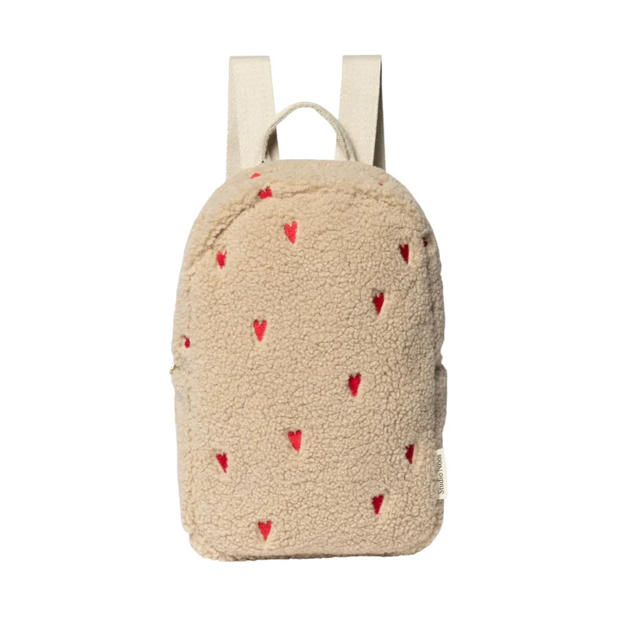 Studio Noos Teddy Hearts Mini Rucksack