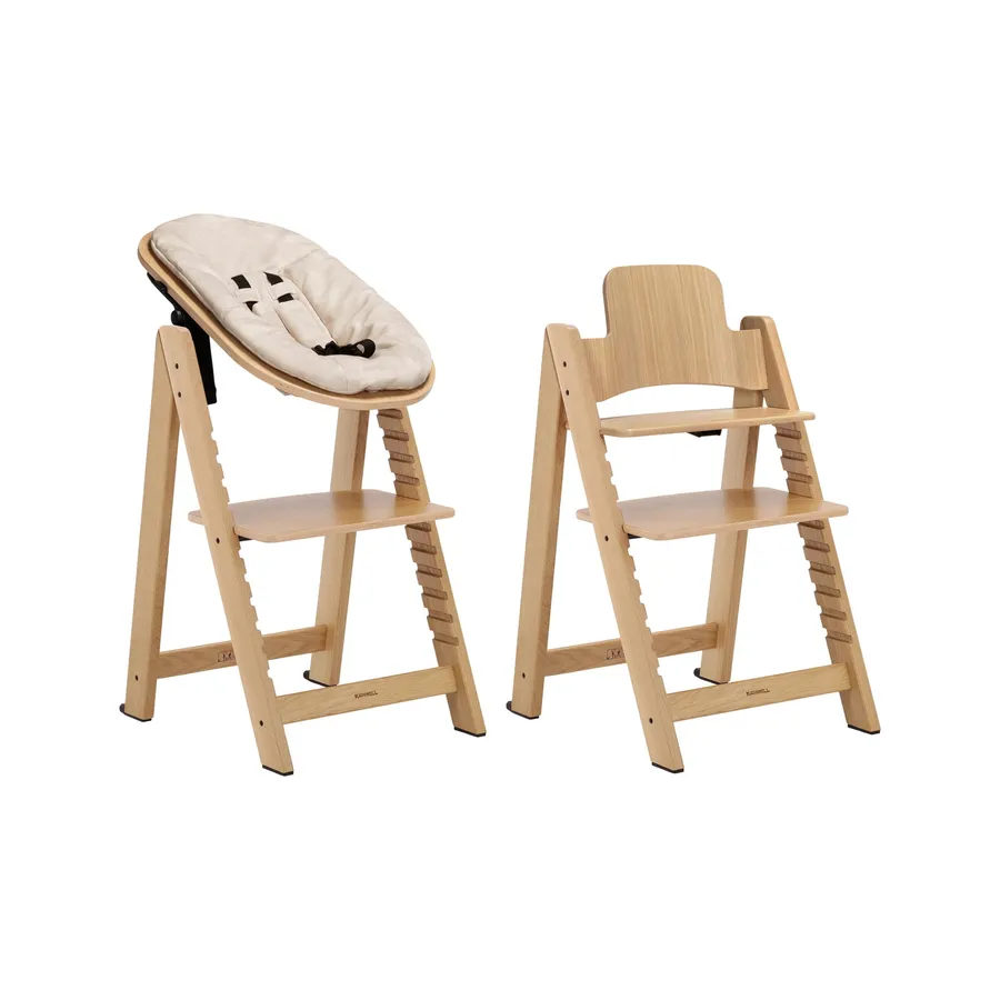 Kidsmill Up! Hochstuhl Eiche - Komplettset - 0 Mte+