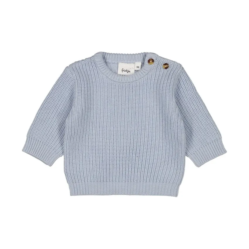 Feetje Strickpullover - The Magic Is In You - Blau