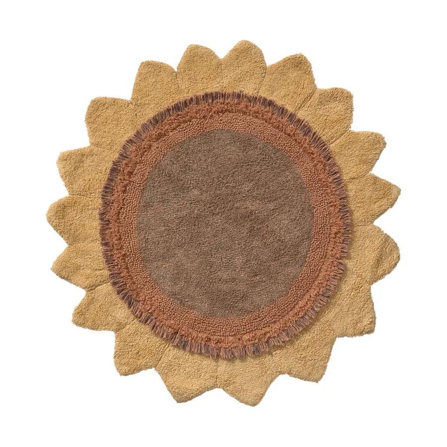 Lorena Canals Waschbarer Teppich - Sunflower - Ø120cm