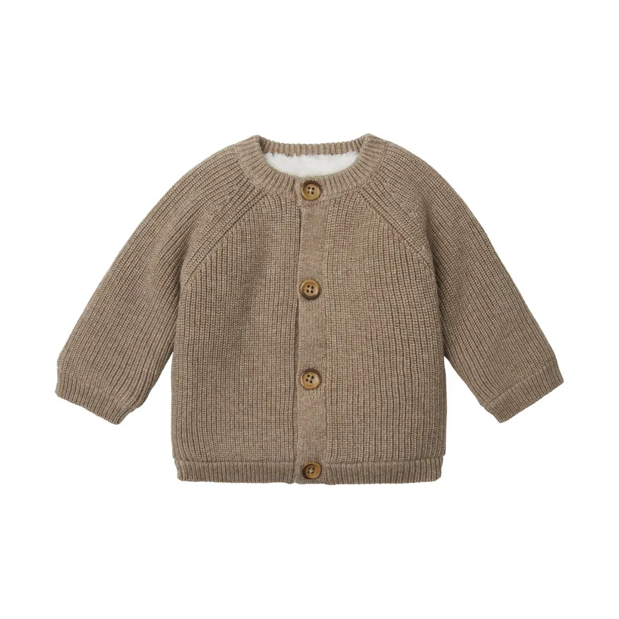 Noppies Nevers Strickjacke – Taupe Melange