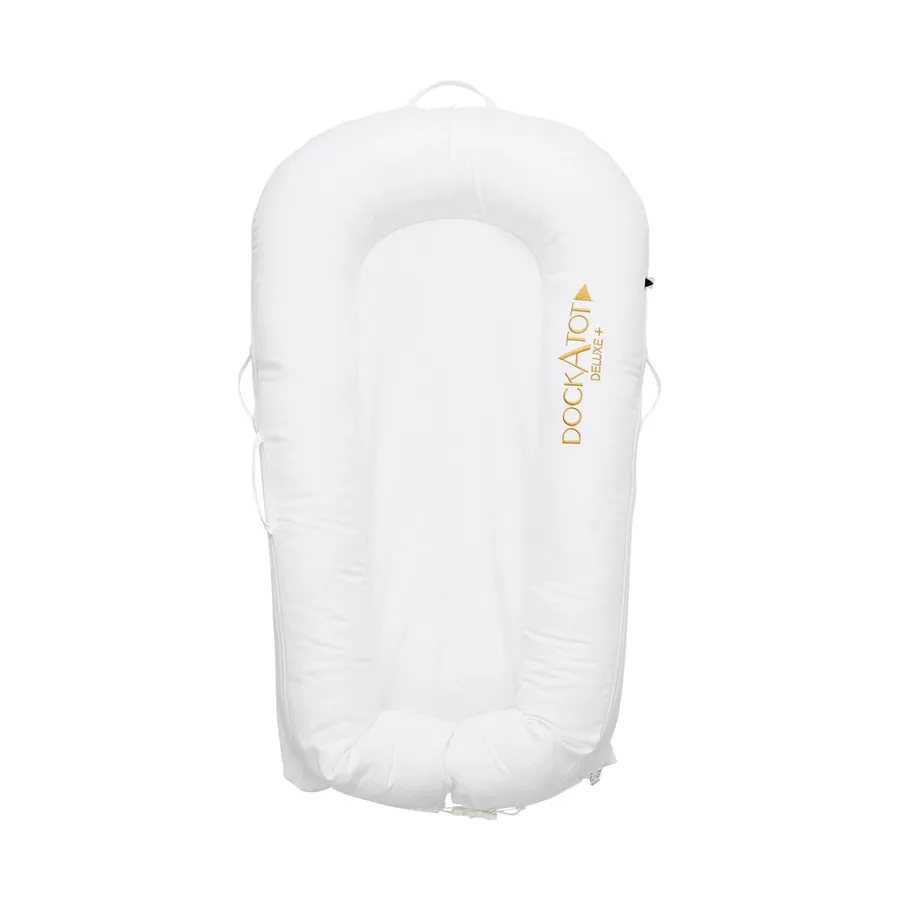 DockATot Deluxe+ Cover Pristine White 