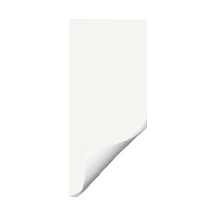Magnetic Sticker Whiteboard – 62x126 cm – Weiß