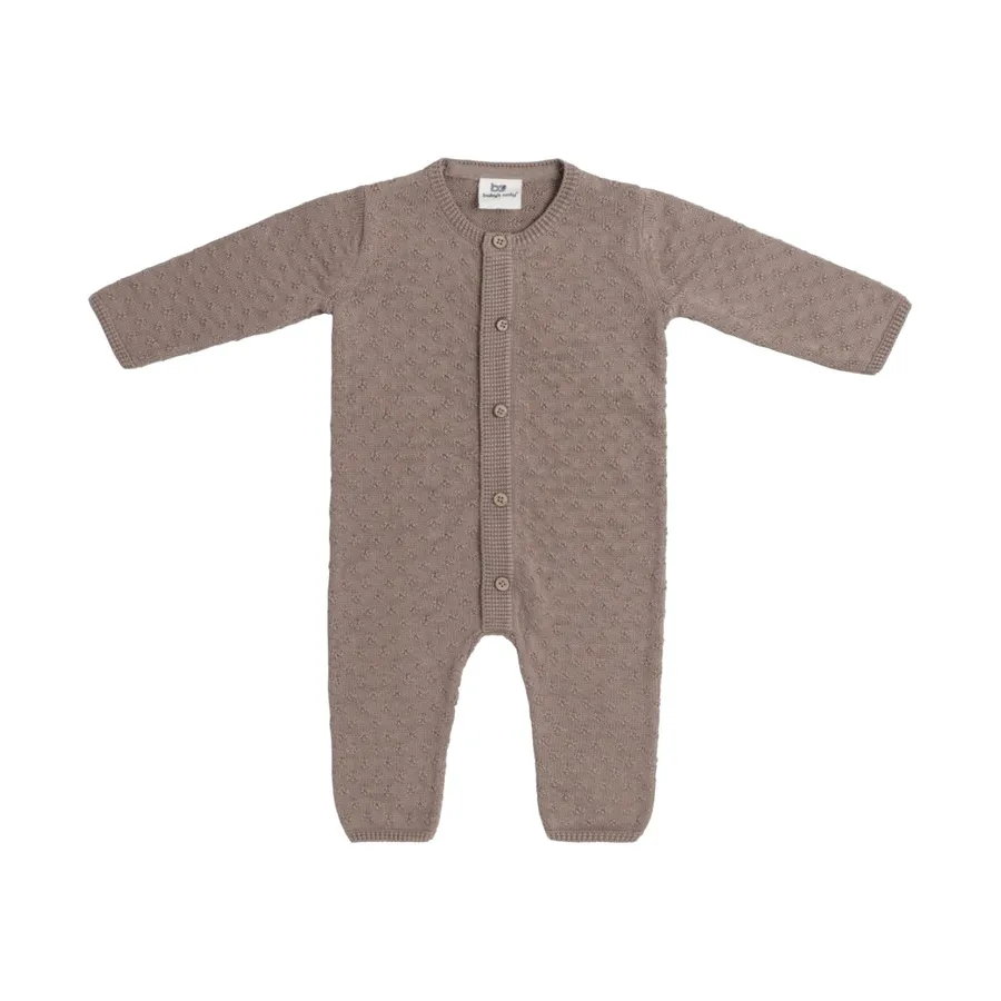 Baby's Only Miracle Strampler - Clay