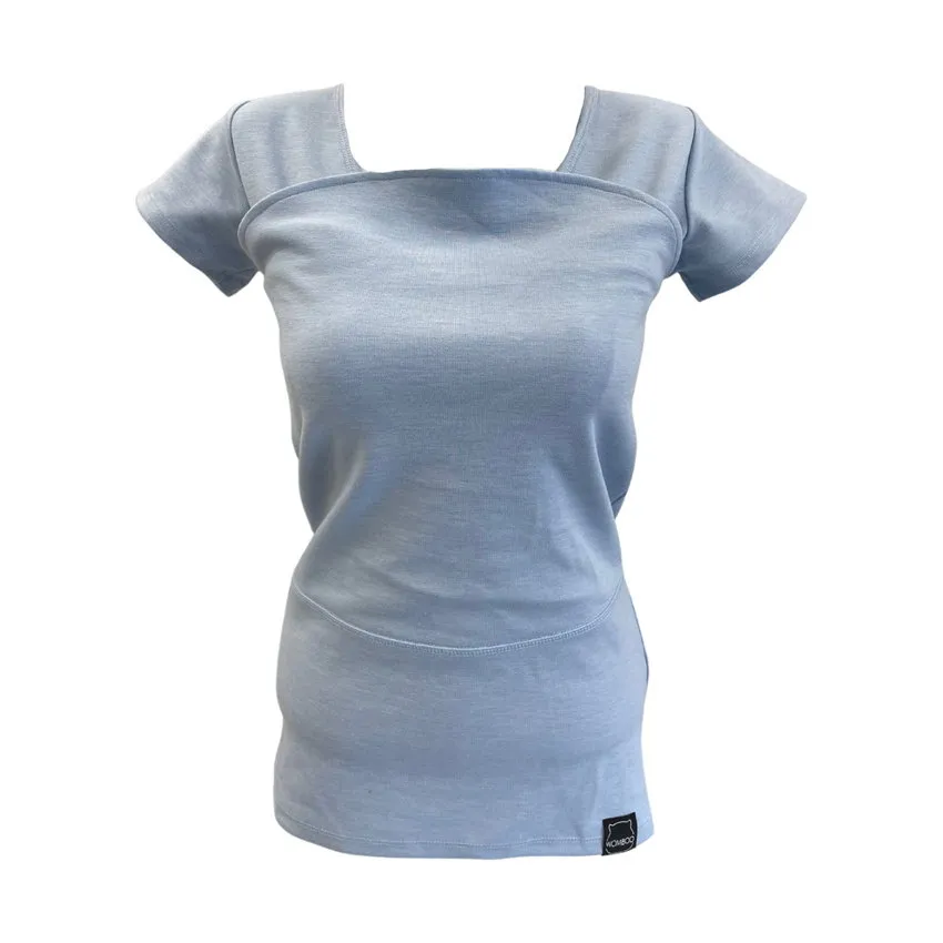 Womboo Beutelshirt - Damen - Hellblau