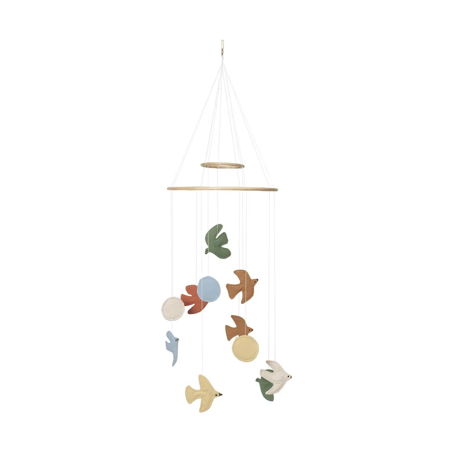 Ferm Living Swif Bird Mobile - Multi