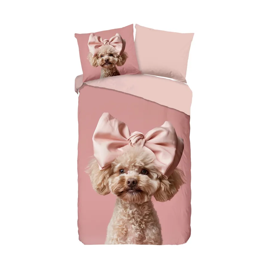 Good Morning Kinderdekbedovertrek - Roxy - 140 x 200/220 cm - Pink