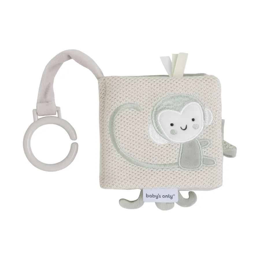 Baby’s Only Buggybuch – Animals – Laurel Green/Warm Linen