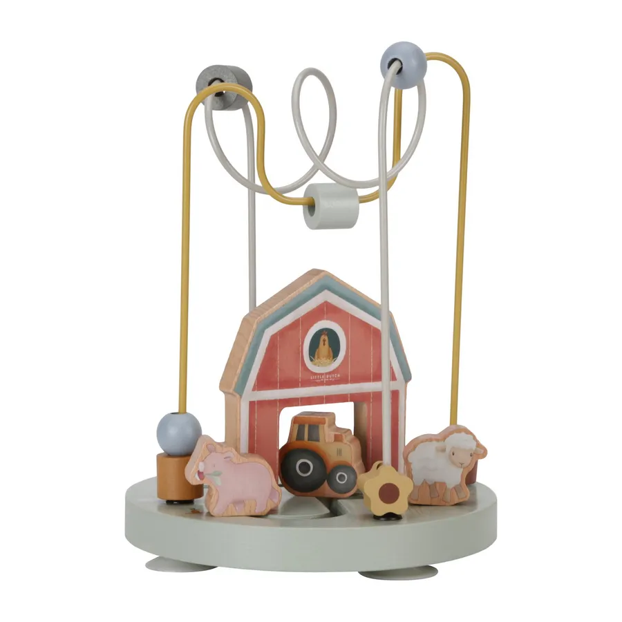 Little Dutch Little Farm Holzkugelspiel