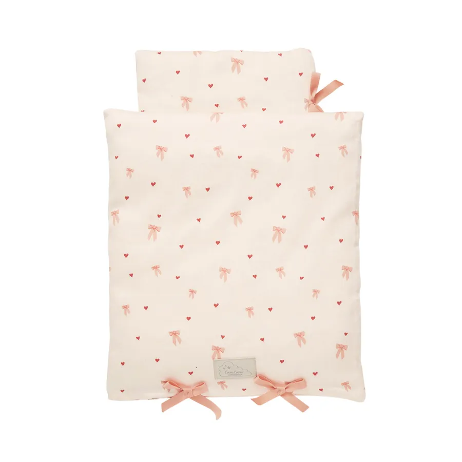 Cam Cam Copenhagen Puppen Bettwäsche - Bows - GOTS