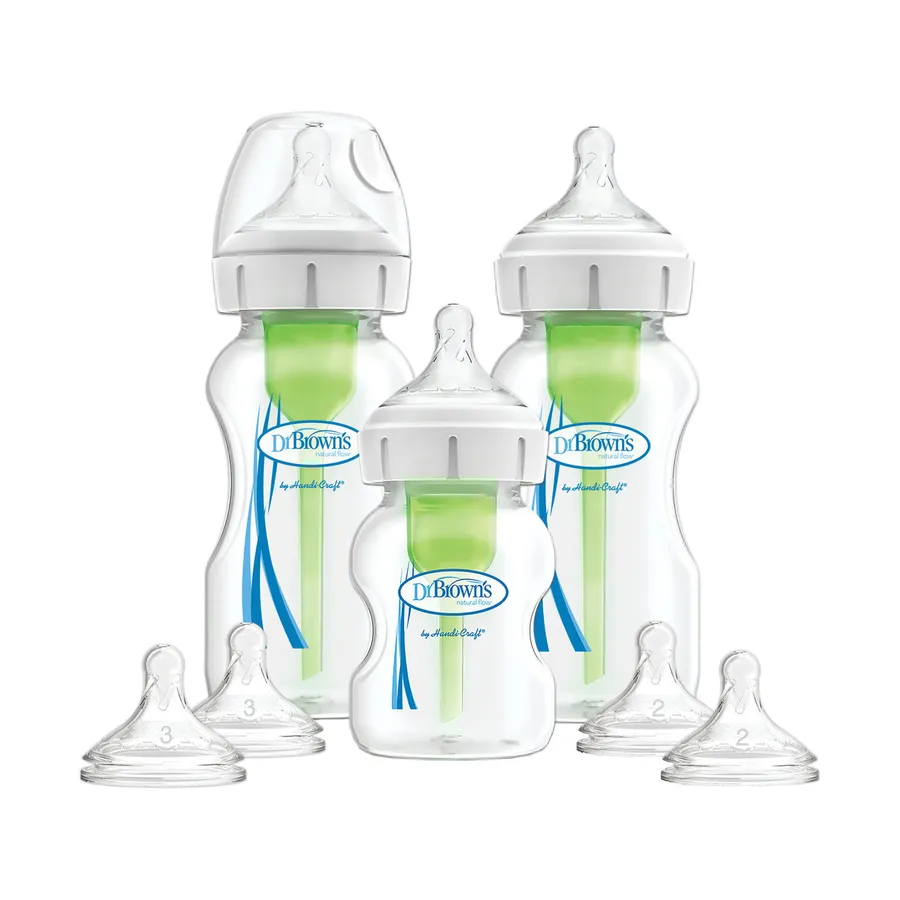 Dr. Brown's Options+ Einsteigerpaket Breiter Flaschenhals gegen Koliken