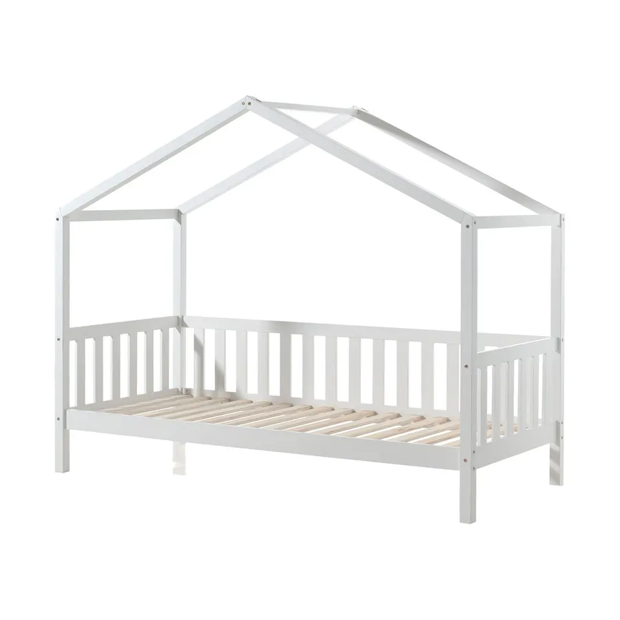 Vipack Dallas Hausbett mit Gitter 90 x 200 cm