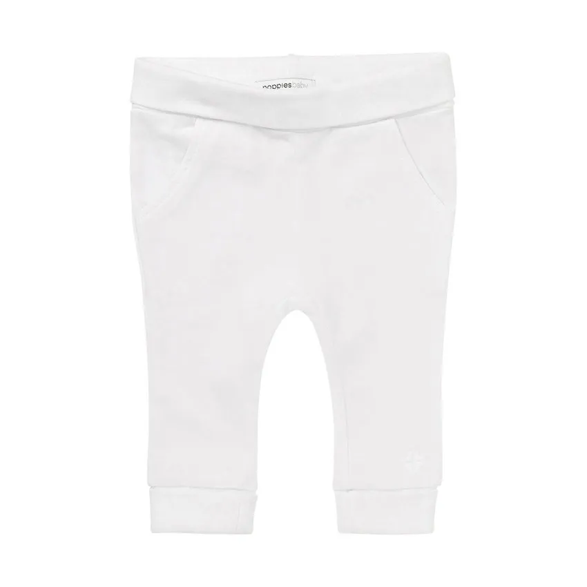 Noppies Babyhose - Jersey Regular - Humpie White