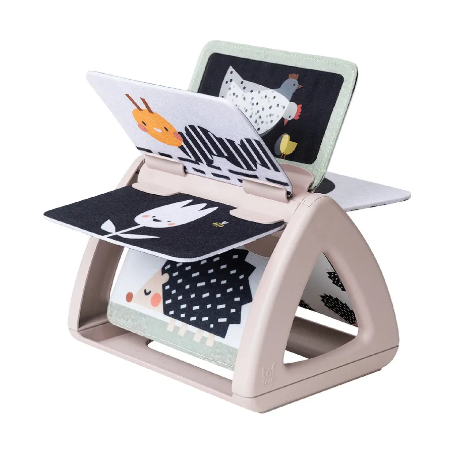 Taf Toys Black & White Spinning Babybuch