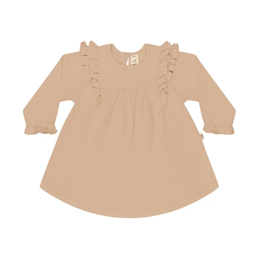 UAUA Angel Wings Kleid Lange Ärmel - Rosado