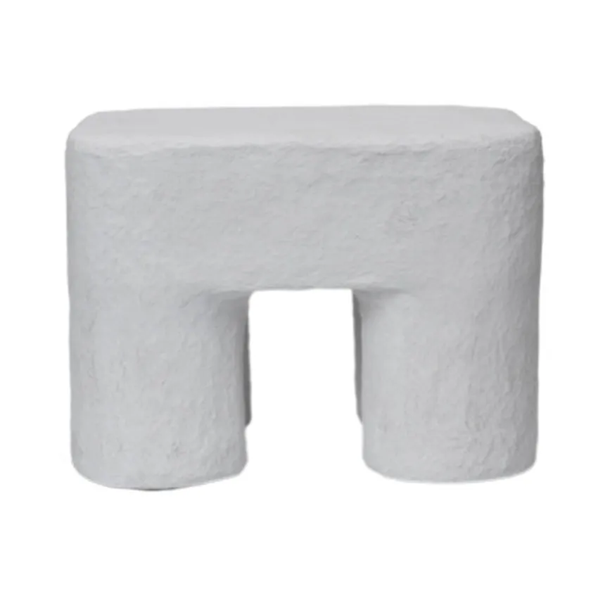 Ferm Living Podo Hocker - White