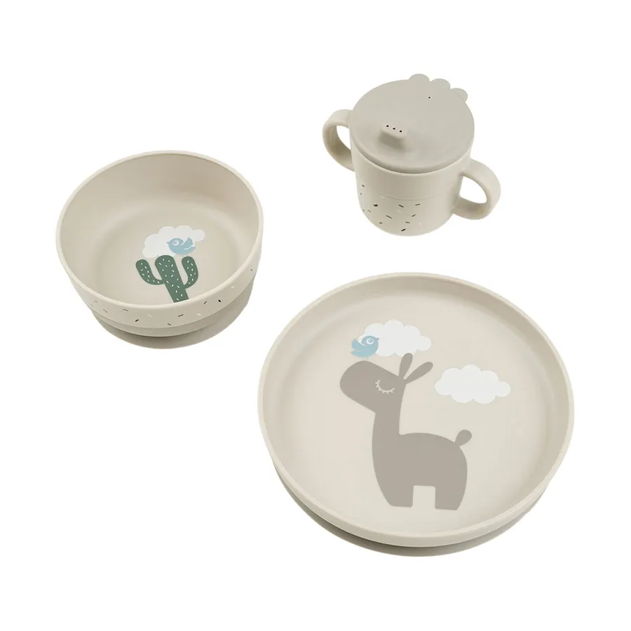 Done By Deer Foodie Dinner Set - 3-Teilig