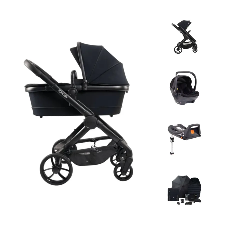 iCandy Peach 7 Kinderwagen 3-in-1 - Inkl. Bundle und Cocoon