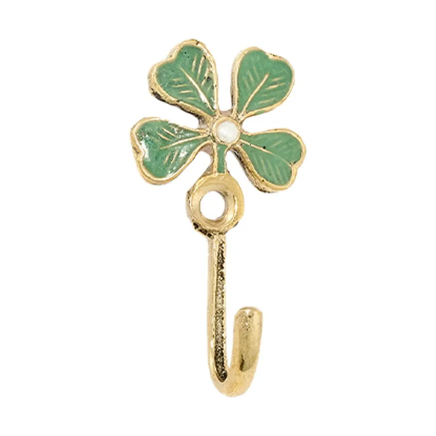 Doing Goods Lucky Clover Haken Mini - Gold Shiny