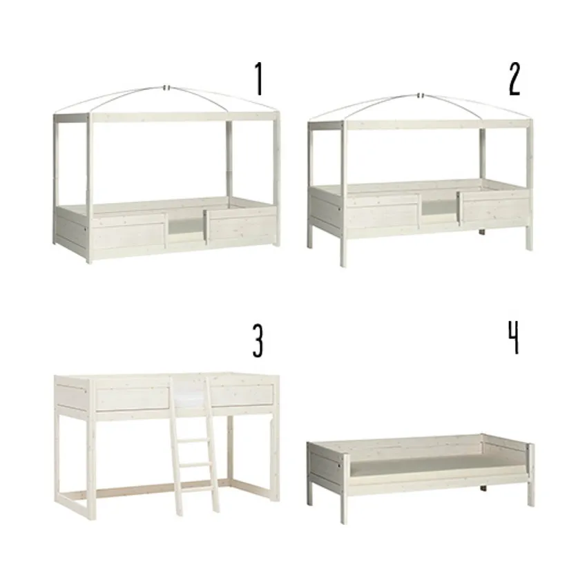 LIFETIME Kidsrooms 4 in 1 Bettkombination