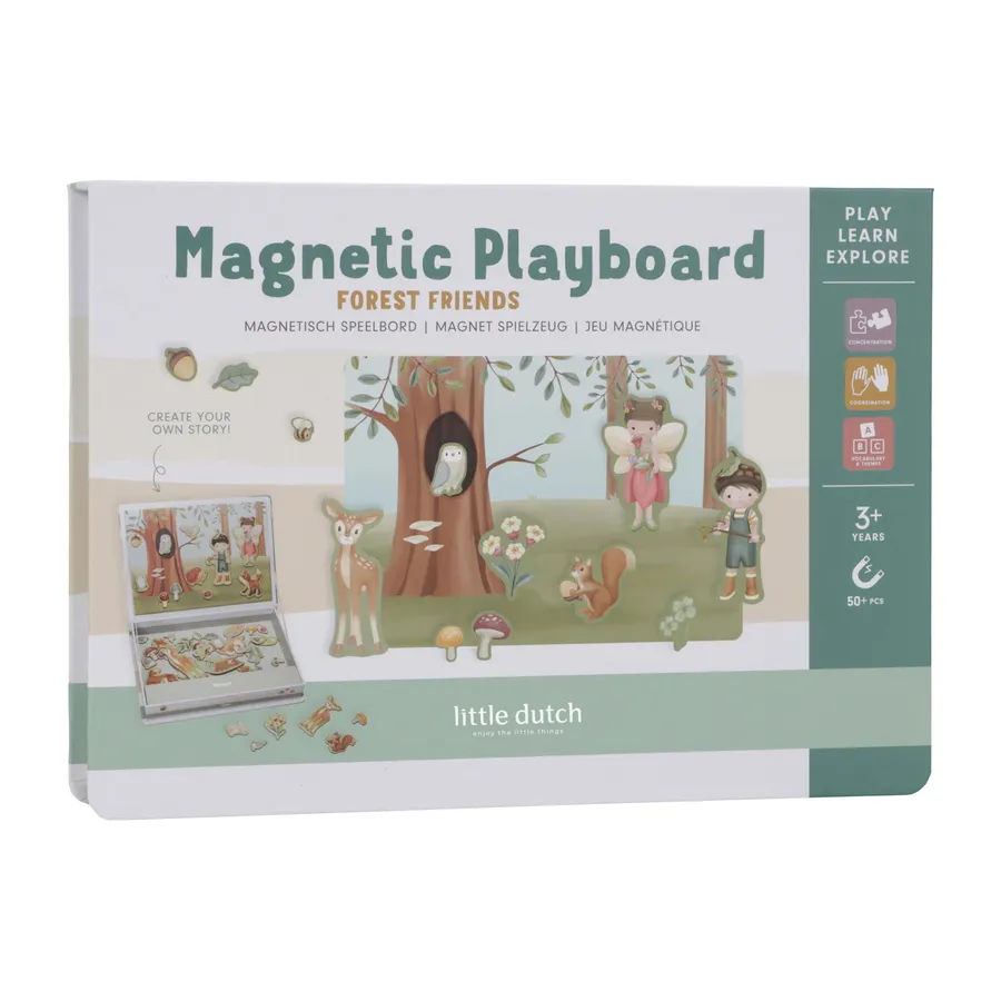 Little Dutch Forest Friends Magnetisches Spielbrett