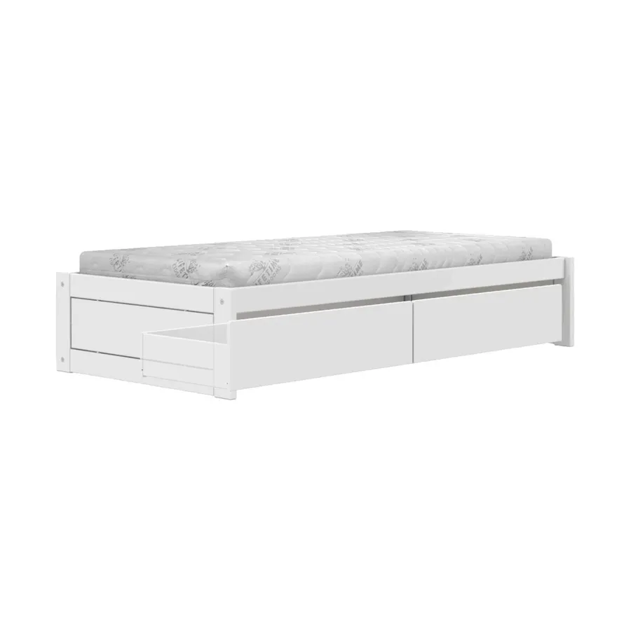 LIFETIME Kidsrooms Bettschubladen - 2er Set - Für Montessori Bett